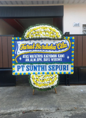 Papan Bunga Duka di Koto Lua