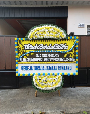 Papan Bunga Duka di Koto Lua